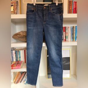 Madewell 10” High Rise Skinny Jeans